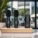 Microfonos Inalambricos Para Iphone, Android Y Camara | 2 En 1