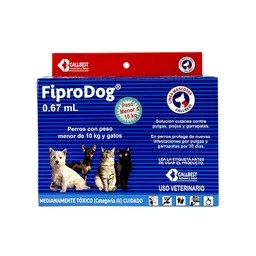 Fiprodog Gotero Gatos Y Perros 10k