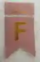Letrero Feliz Cumpleaños Rosa Metalizado Escarchado / Banderin Feliz Cumpleaños