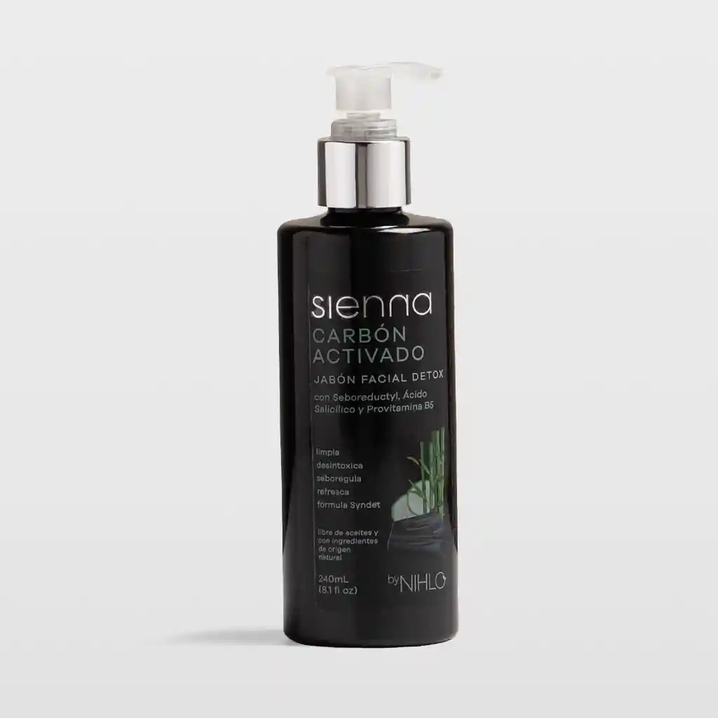 Jabón Facial Carbón Activado 240 Ml