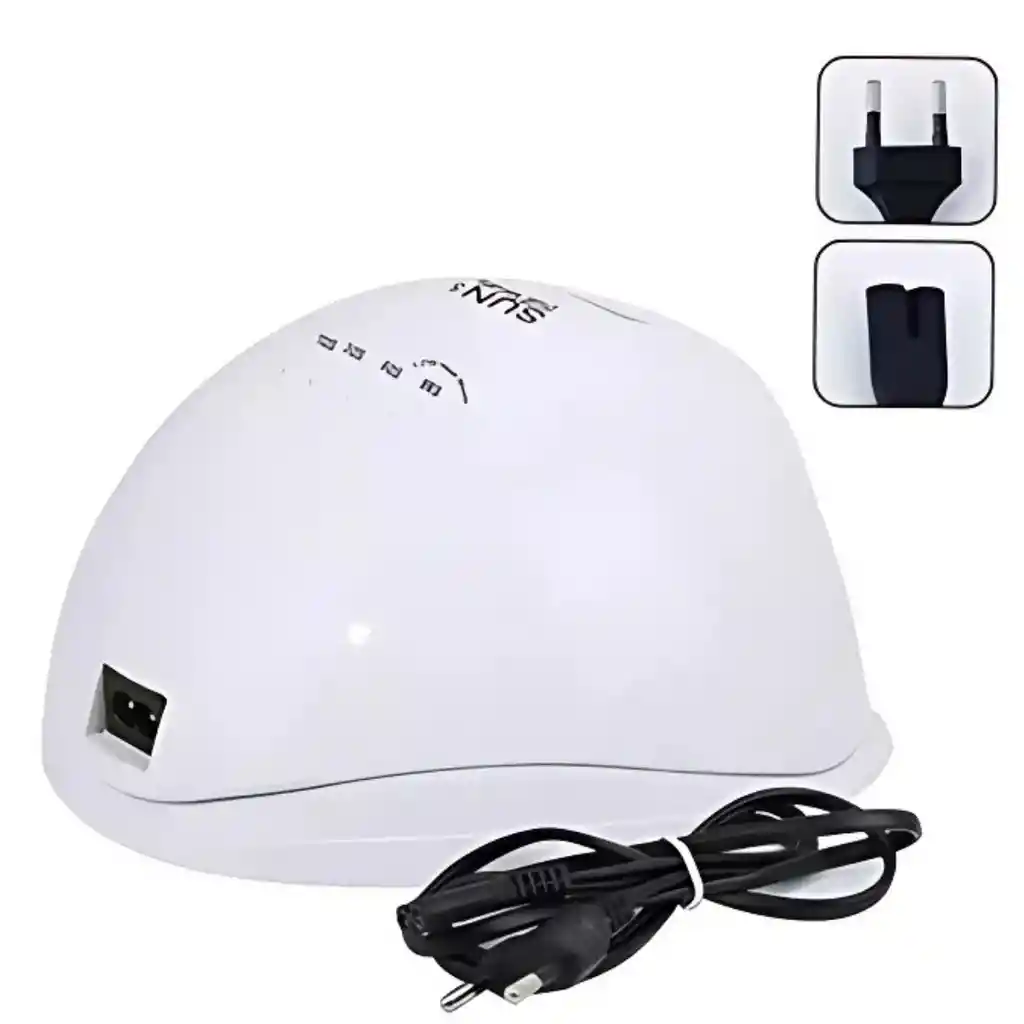 Lámpara Uñas Led-uv Sunx 54w Profesional Color Blanco