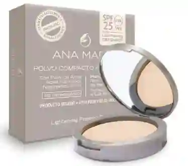 Ana Maria Polvo Facial Aclarante Y Humectante Tono Perla 15g
