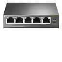 Switch Tp Link De 5 Puertos Gigabit 4 Puertos Poe Tl-sg1005p