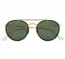 Gafas De Sol Ray Ban Rb3614 Double Bridge Green Lens Originales
