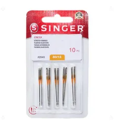 Agujas Singer 2045 Punto Bola Dorado Maquina Familiar Numero 80/12 X10und