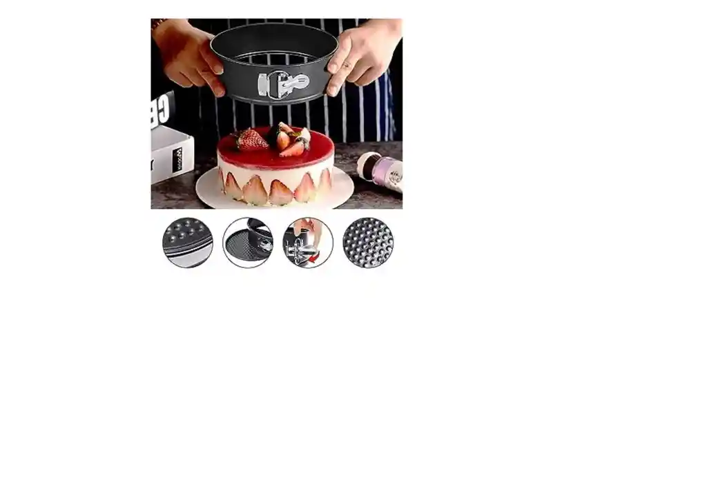 Repostería Moldes Pasteles Juego 3 Redondos Molde Hornear