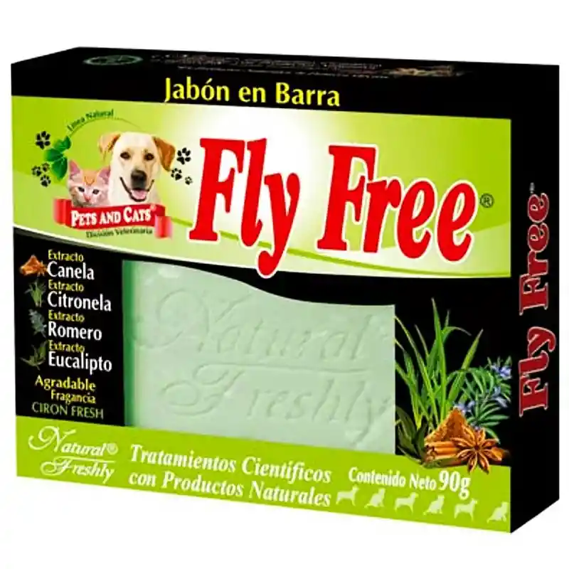 Jabón Fly Free Natural Freshly