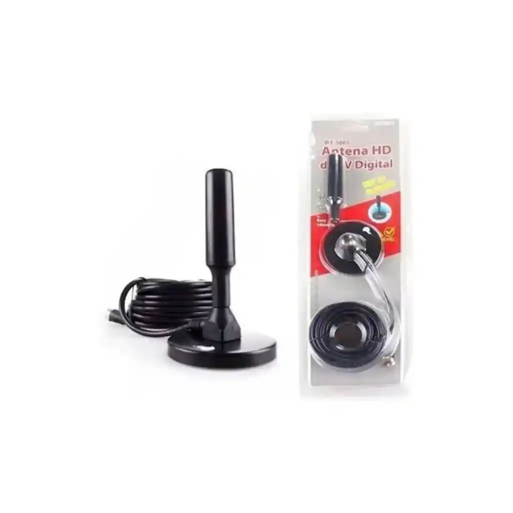 Antena Cable Para Señal Tv O Tdt 3m