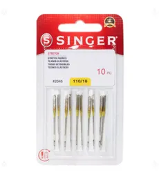 Agujas Singer 2045 Punto Bola Dorado Maquina Familiar Numero 110/18 X10und