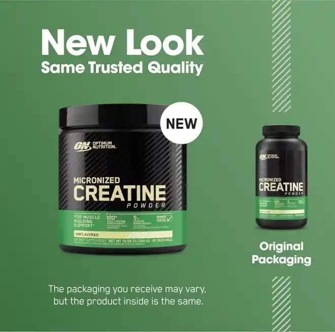 Creatina Monohidratada Optimun Nutrition 60 Serivcios