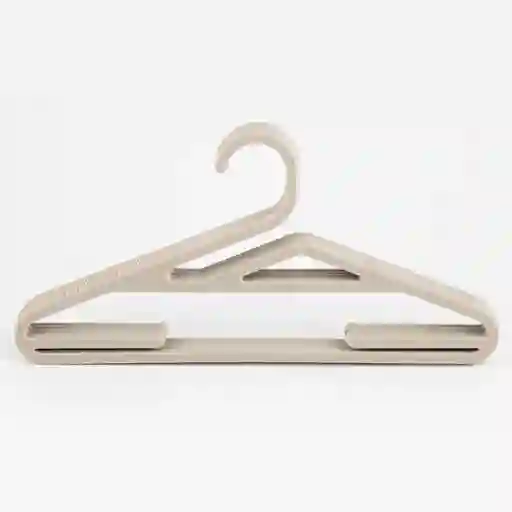 Ganchos Para Ropa Multifuncional Expressions Gris 6 Piezas