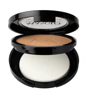 Masglo Perfect Finish Polvo Compacto 2 En 1 Tono Med1 10g