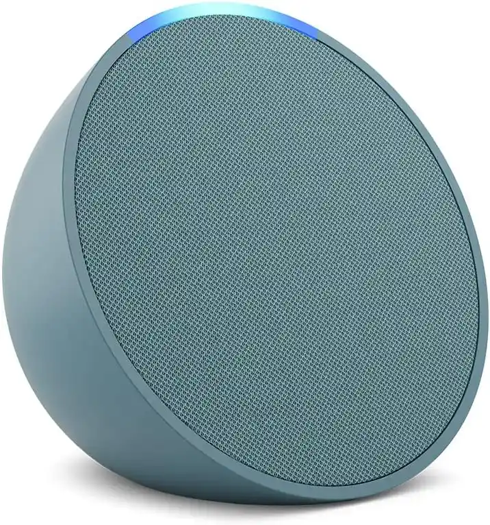 Echo Pop Altavoz Inteligente Bluetooth Con Alexa Sonido Potente Verde Azulado