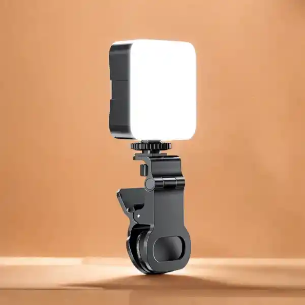 Panel Led Rgb Con Pinza Para Celular | Luz Para Fotos Recargable Ay-83