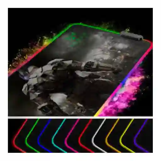 Pad Mouse Gamer Extra Grande Con Luz Rgb