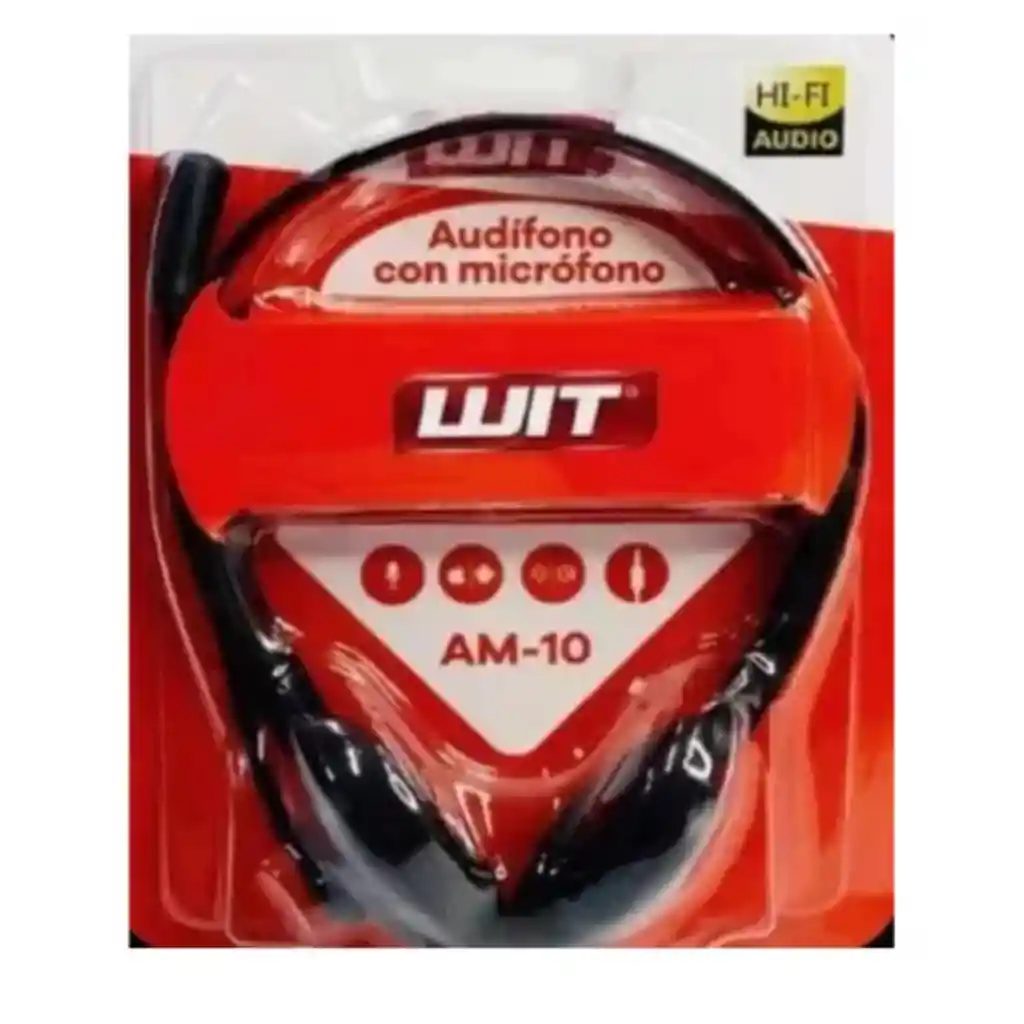 Combo Audifonos Wit + Mouse Optical