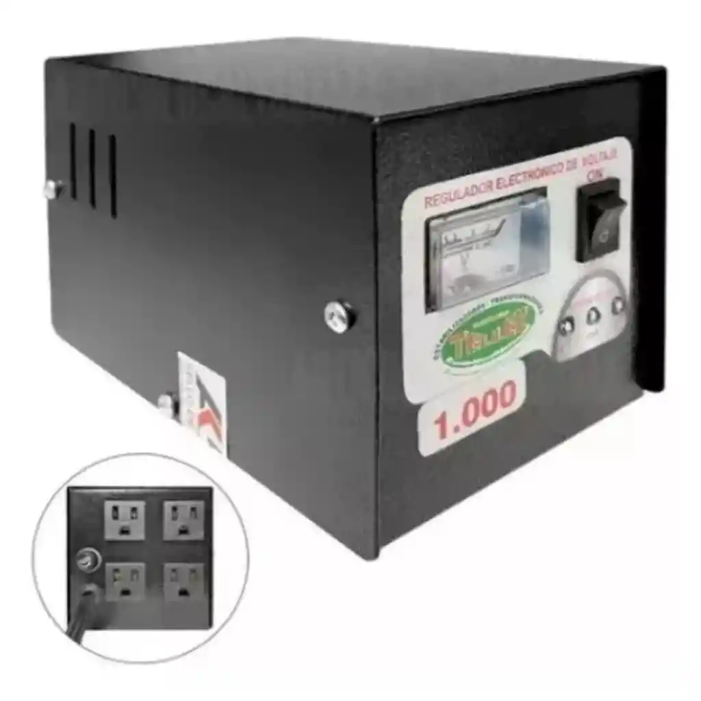 Estabilizador Regulador Electronico De Voltaje 1000w 110v