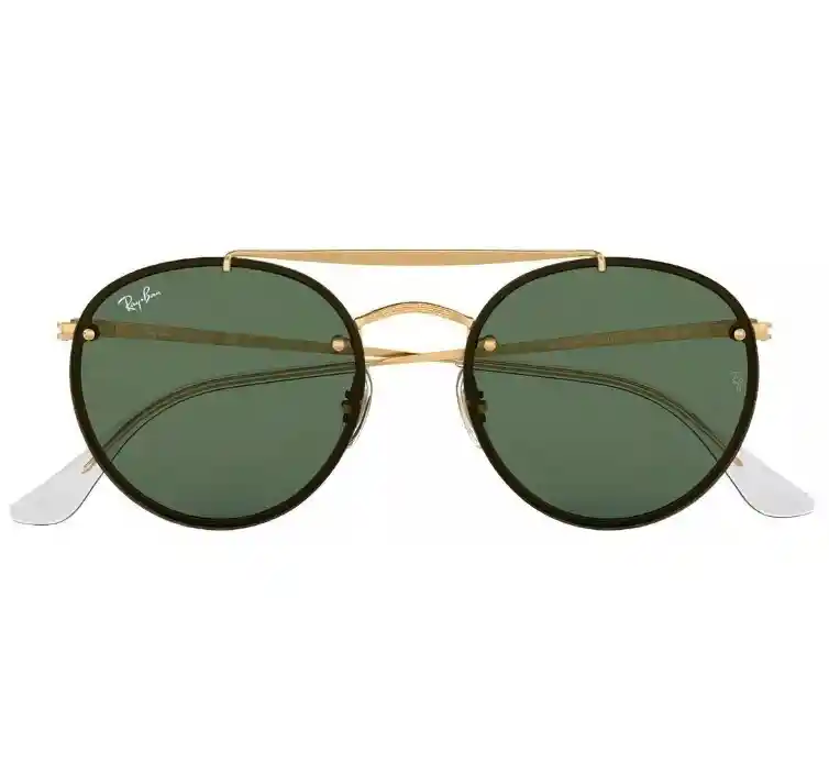 Gafas De Sol Ray Ban Rb3614 Double Brige Green Lens