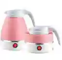 Calentador Hervidor De Agua Plegable Eléctrico Rosado