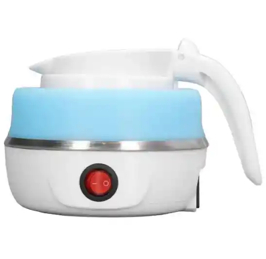 Calentador Hervidor De Agua Plegable Eléctrico Celeste