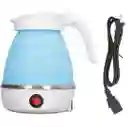 Calentador Hervidor De Agua Plegable Eléctrico Celeste