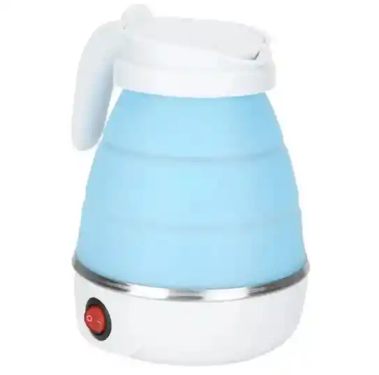 Calentador Hervidor De Agua Plegable Eléctrico Celeste
