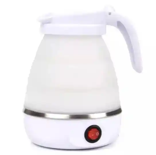 Calentador Hervidor De Agua Plegable Eléctrico Blanco