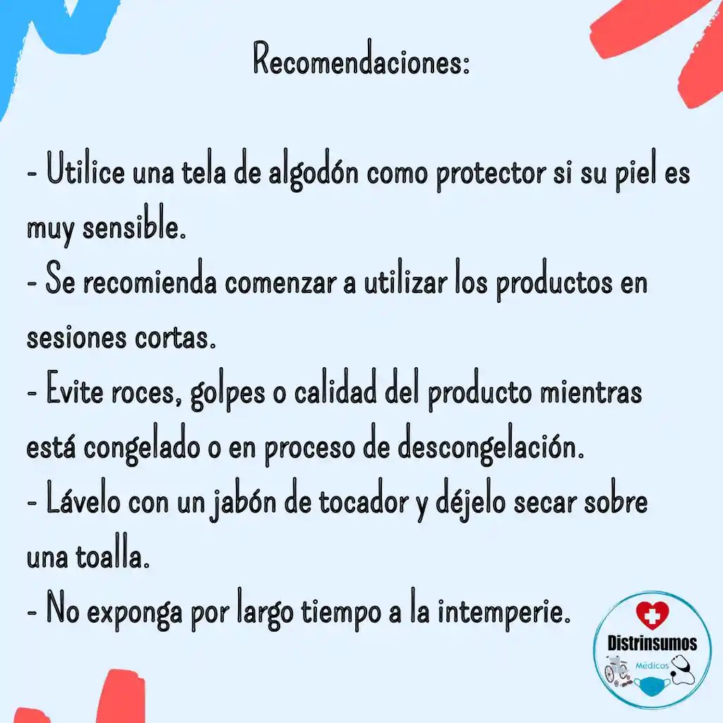 Compresa Fria Para Pierna En Gel