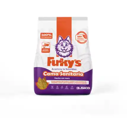 Arena Para Gato De Maiz Furkys