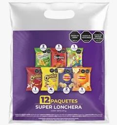 Surtido Super Lonchera Fritolay 271g En 12u
