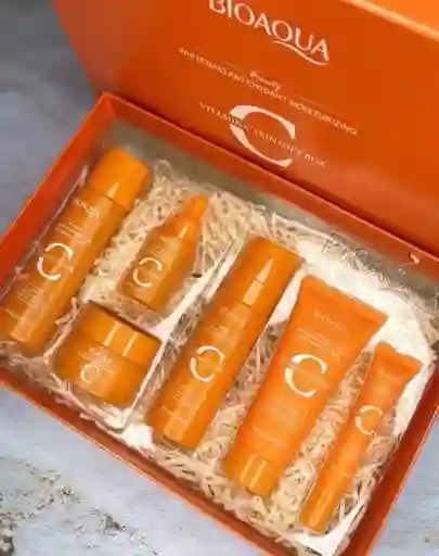 Estuche/kit Bioaqua Facial De Vitamina C X6 Productos