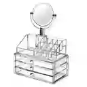 Organizador De Maquillaje, Cosmetiquero, Joyero / Espejo
