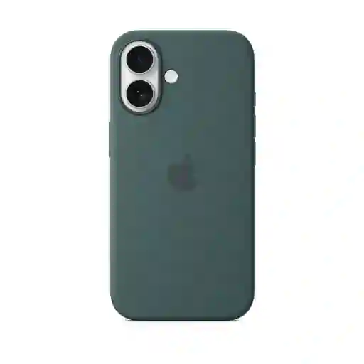 Estuche Silicona Iphone 16 Verde Militar