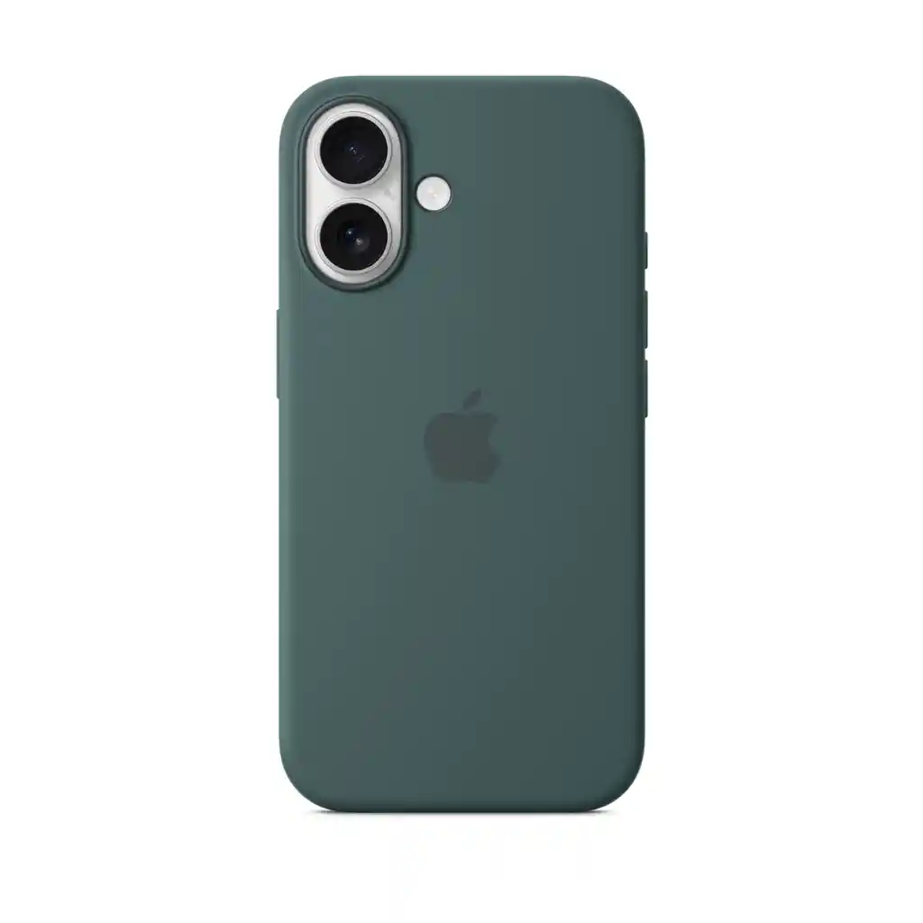 Estuche Silicona Iphone 16 Verde Militar