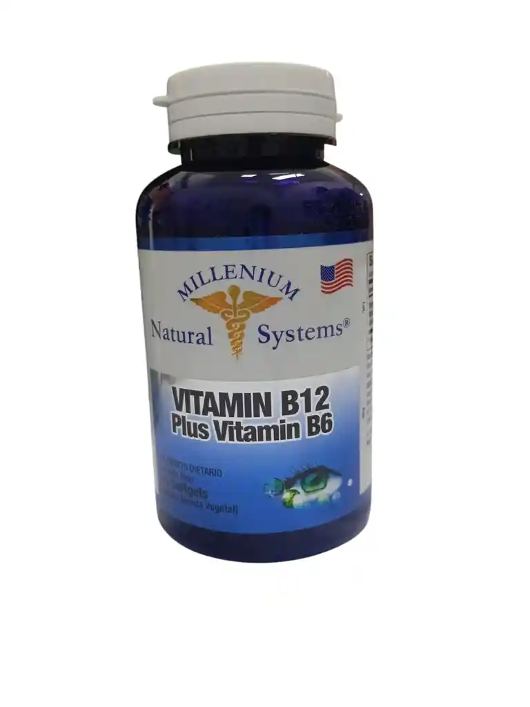 Vitamina B 12 Plus B6 X 100 Softgels Natural Systems