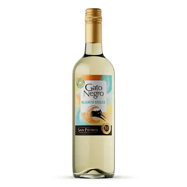 Vino Gato Negro Blanco Dulce 750ml