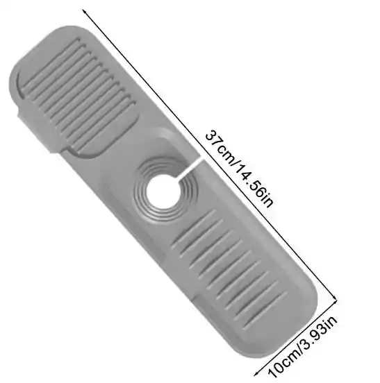 Tapete Protector Contra Salpicaduras Para Cocina Gris