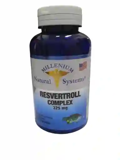 Resveratrol Complex 325 Mg X 100 Capsulas Natural Systems