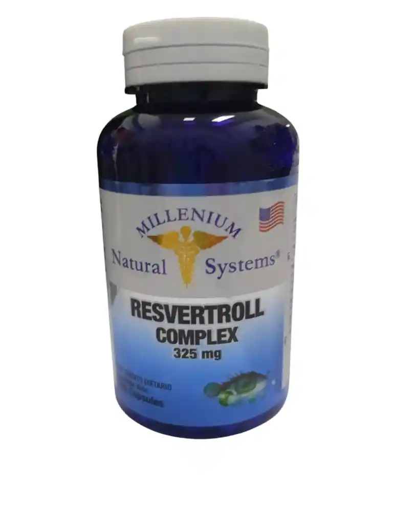 Resveratrol Complex 325 Mg X 100 Capsulas Natural Systems