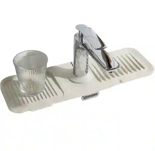 Tapete Protector Contra Salpicaduras Para Cocina Beige
