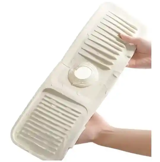 Tapete Protector Contra Salpicaduras Para Cocina Beige