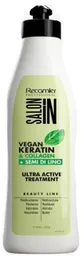 Recamier Tratamiento Keratina Vegan Collagen Ultractive + Semi Di Lino 500ml