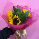 Bouquet Girasoles X3