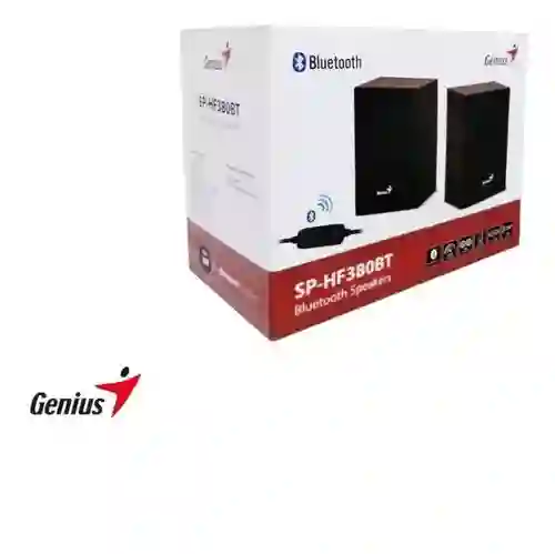 Parlante Altavoz Bluetooth Jack Genius Sp-hf380bt Madera
