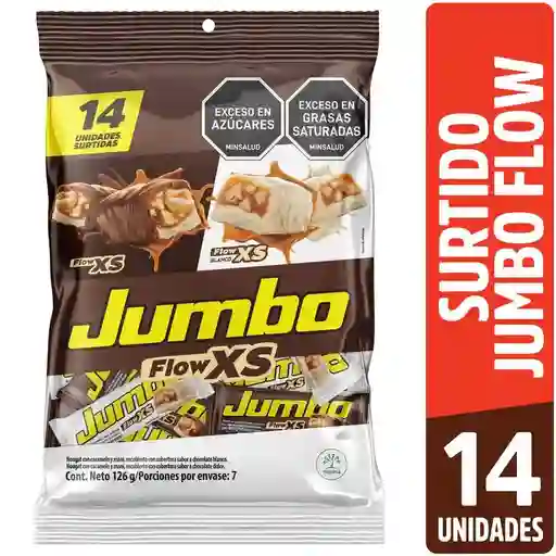 Chocolatina Jumbo Flow Xs 14 Und