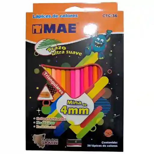 Colores Triangulares Mae 4 Mm