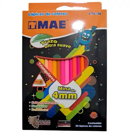 Colores Triangulares Mae 4 Mm