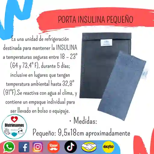 Porta Insulina Pequeño