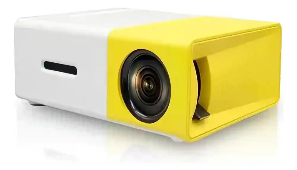 Mini Proyector Portátil Yg300 Led 600 Lúmenes, Hdmi/usb, Protege Ojos