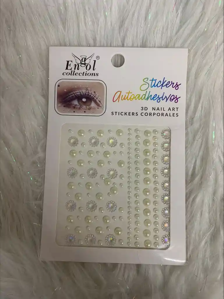 Gemas Adhesivas Ref 317 Pegatinas Para Ojos Rostro Y Cabello
